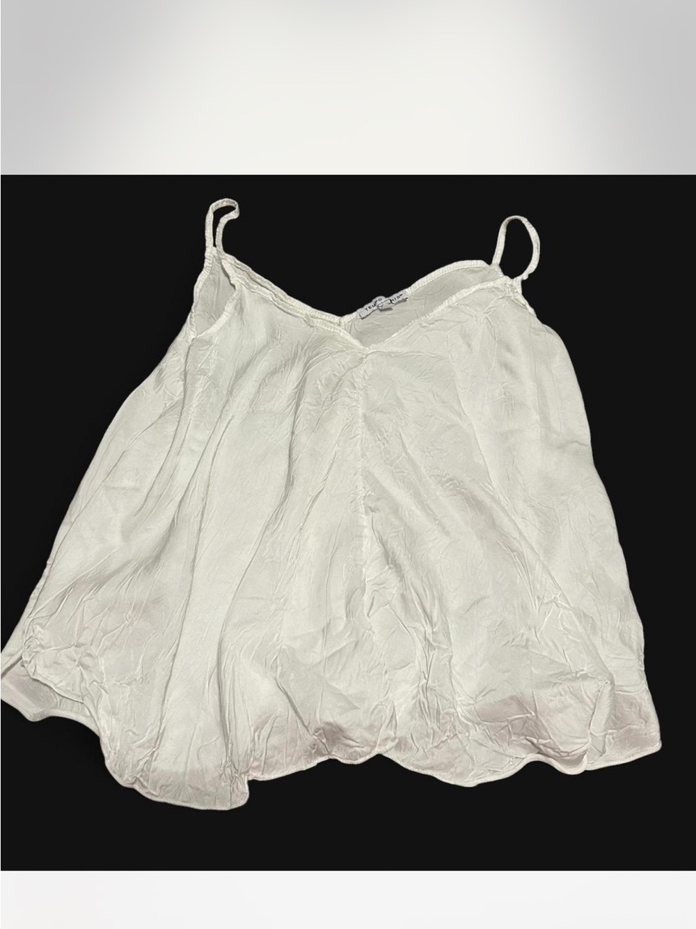 White tank top size small